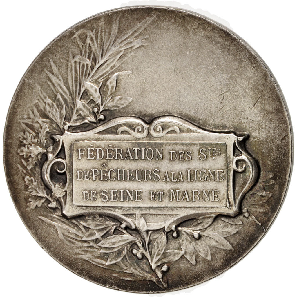 France, Medal, Fédération des Sociétés de pêcheurs à la ligne de Seine et