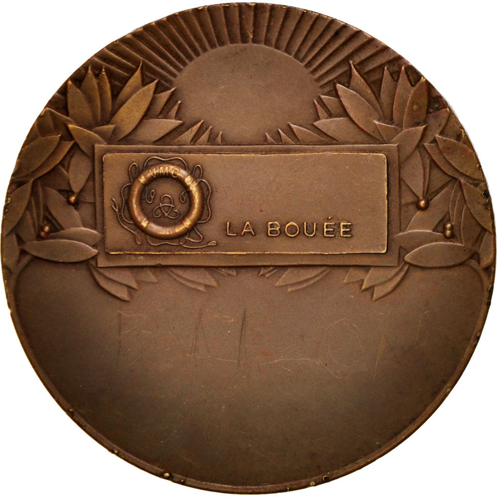 France, Medal, La Bouée, Sports & leisure, Demey, AU(55-58), Bronze