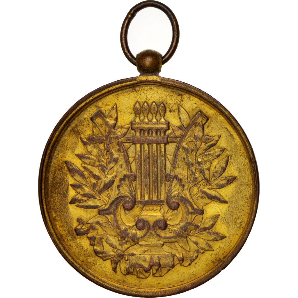 France, Grand festival de WIllems du 23 août 1885, Arts & Culture, Medal, 18...
