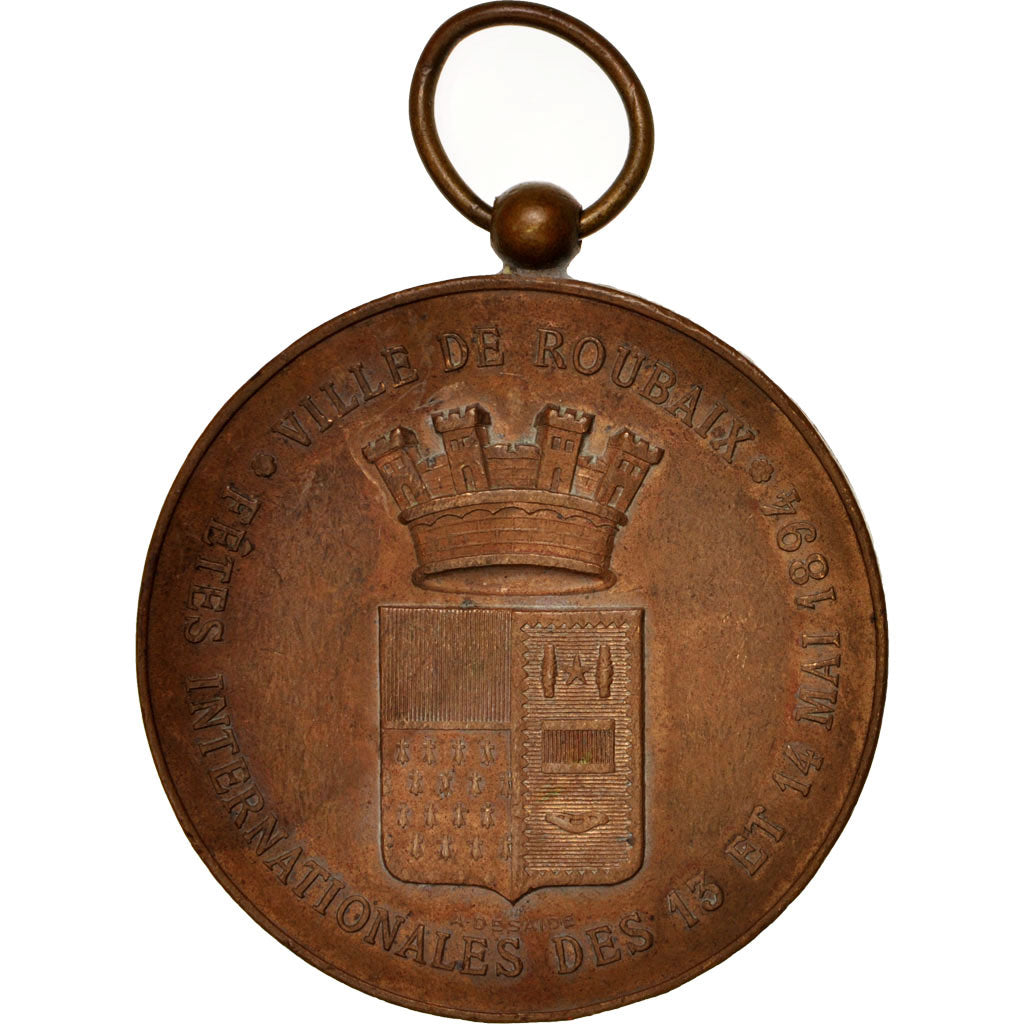 France, Ville de Roubaix, Fêtes internationales des 13 et 14 mai 1894