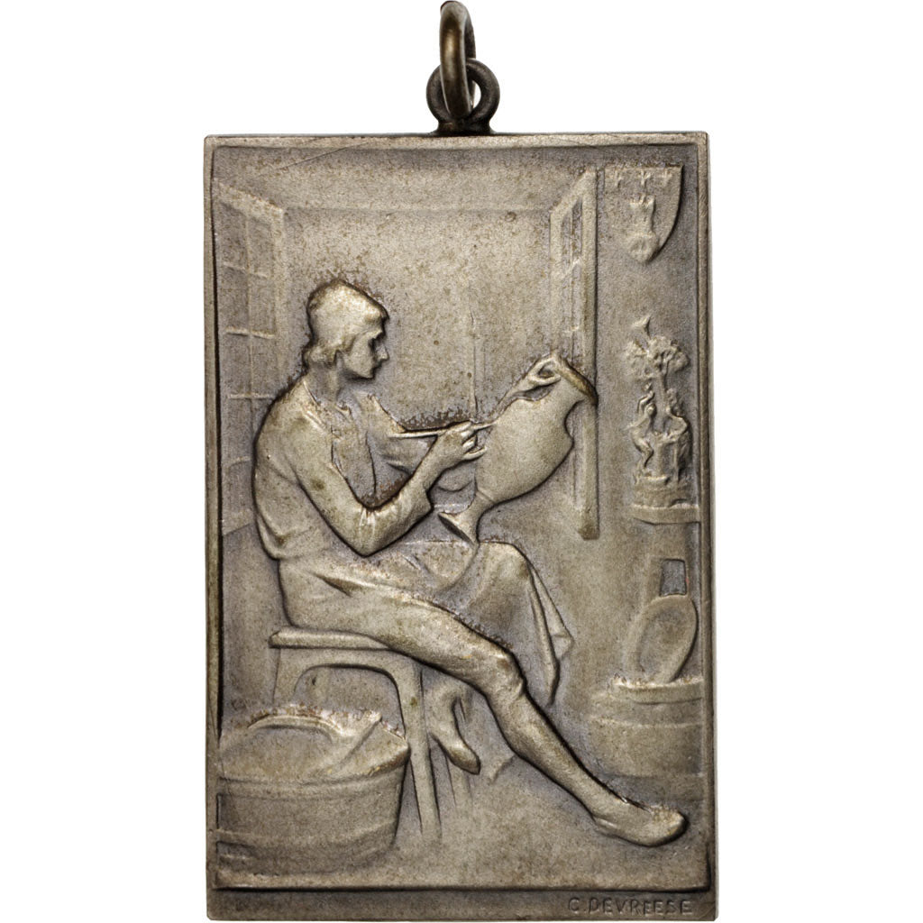 Belgium, Medal, Conseil Communal de Tournai, 1988, Devreese, AU(55-58), Bronze