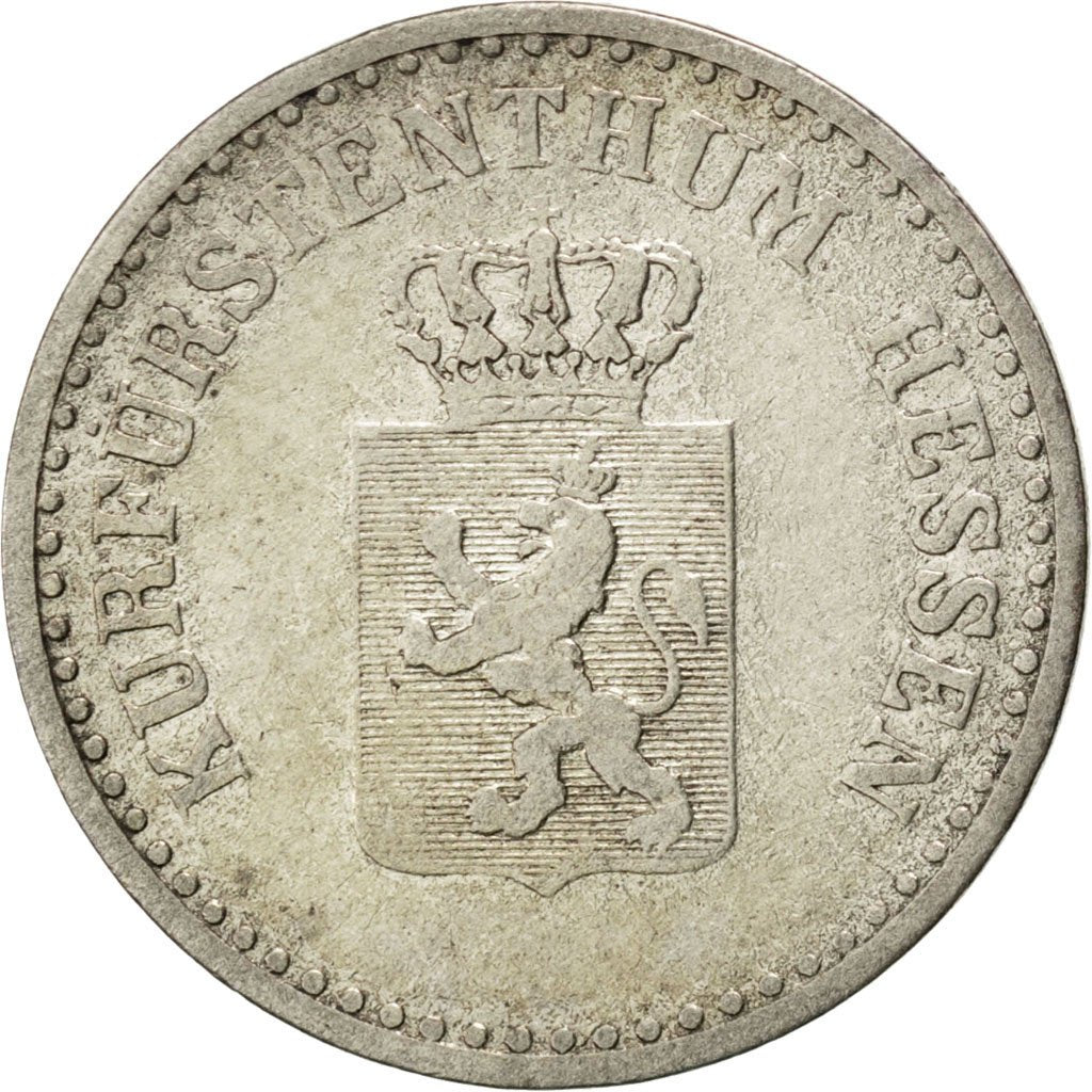 GERMAN STATES, Thaler, 1866, KM #615, EF(40-45), Silver, 2.09