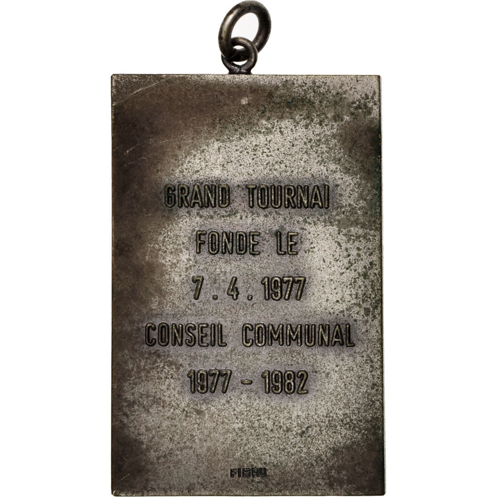 Belgium, Medal, Conseil Communal de Tournai, 1982, Devreese, AU(55-58), Bronze