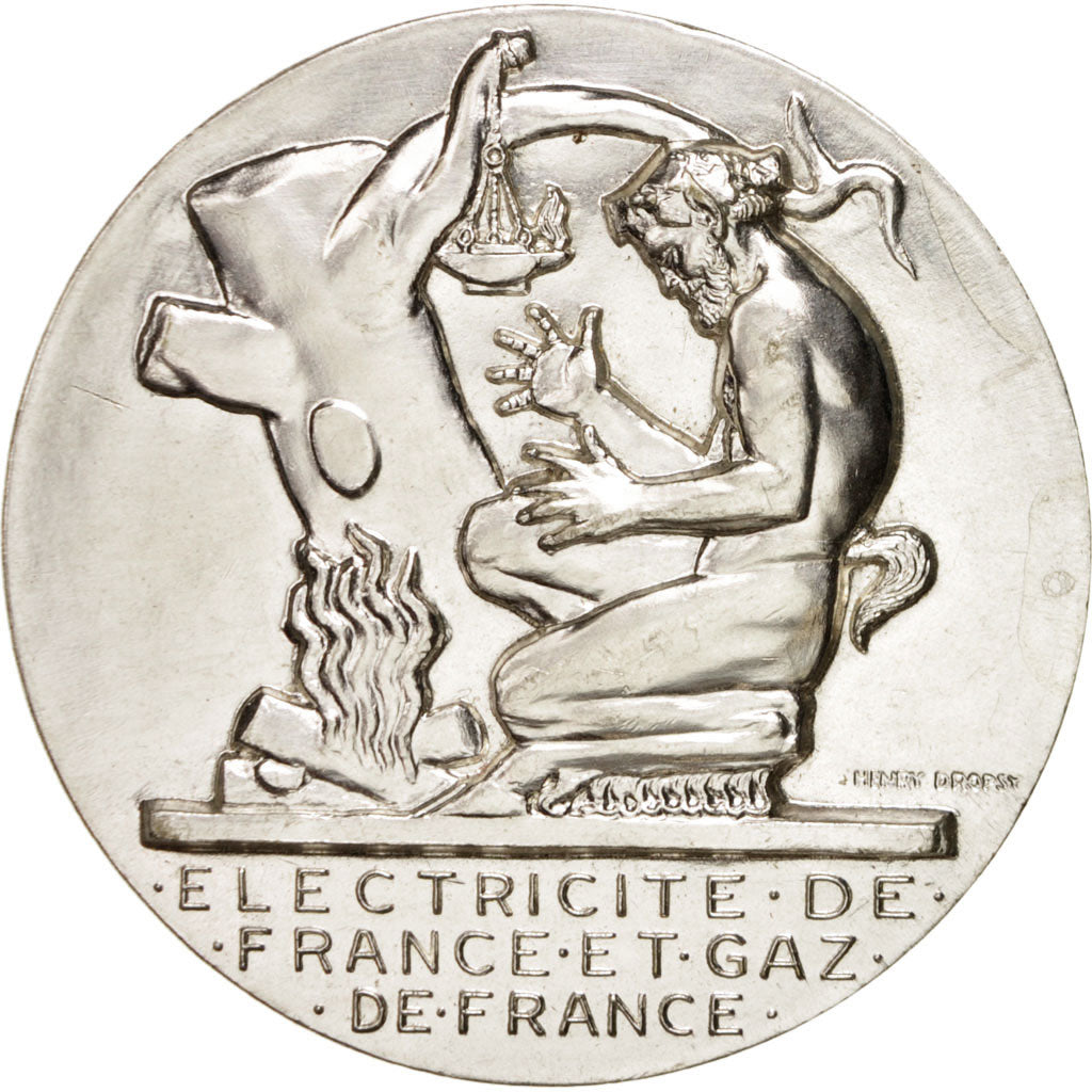 France, Medal, Électricité de France et gaz de France, Business & industry