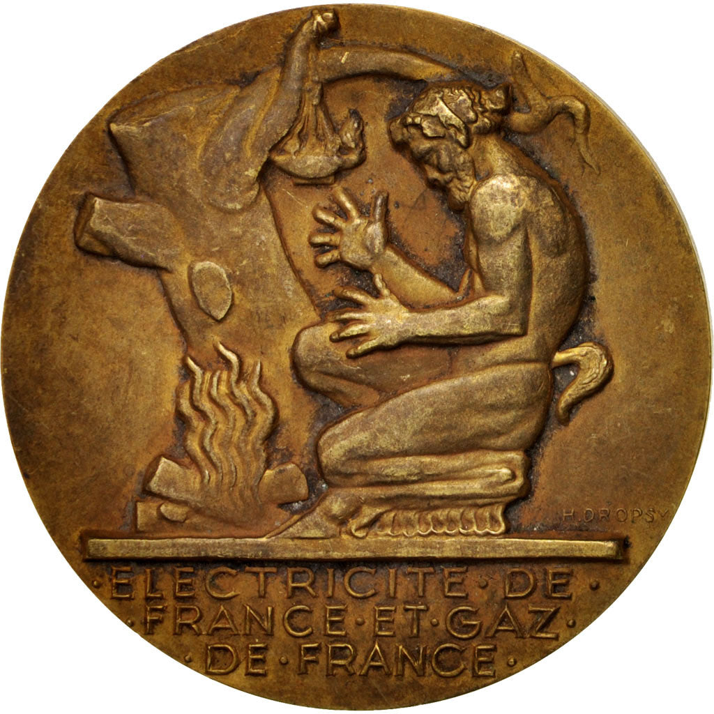France, Medal, Électricité de France et gaz de France, Business & industry