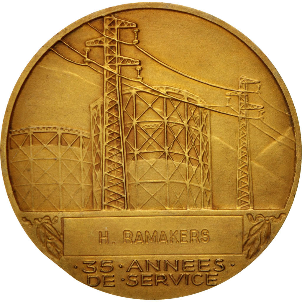 France, Medal, Électricité de France et gaz de France, Business & industry
