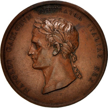 France, Napoléon, KIng of Italy, History, Medal, 1805, AU(50-53), Manfredini