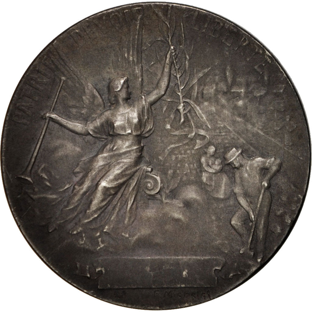 France, Medal, Patrie, Devoir, Liberté, Politics, Society, War, Michel, TTB+