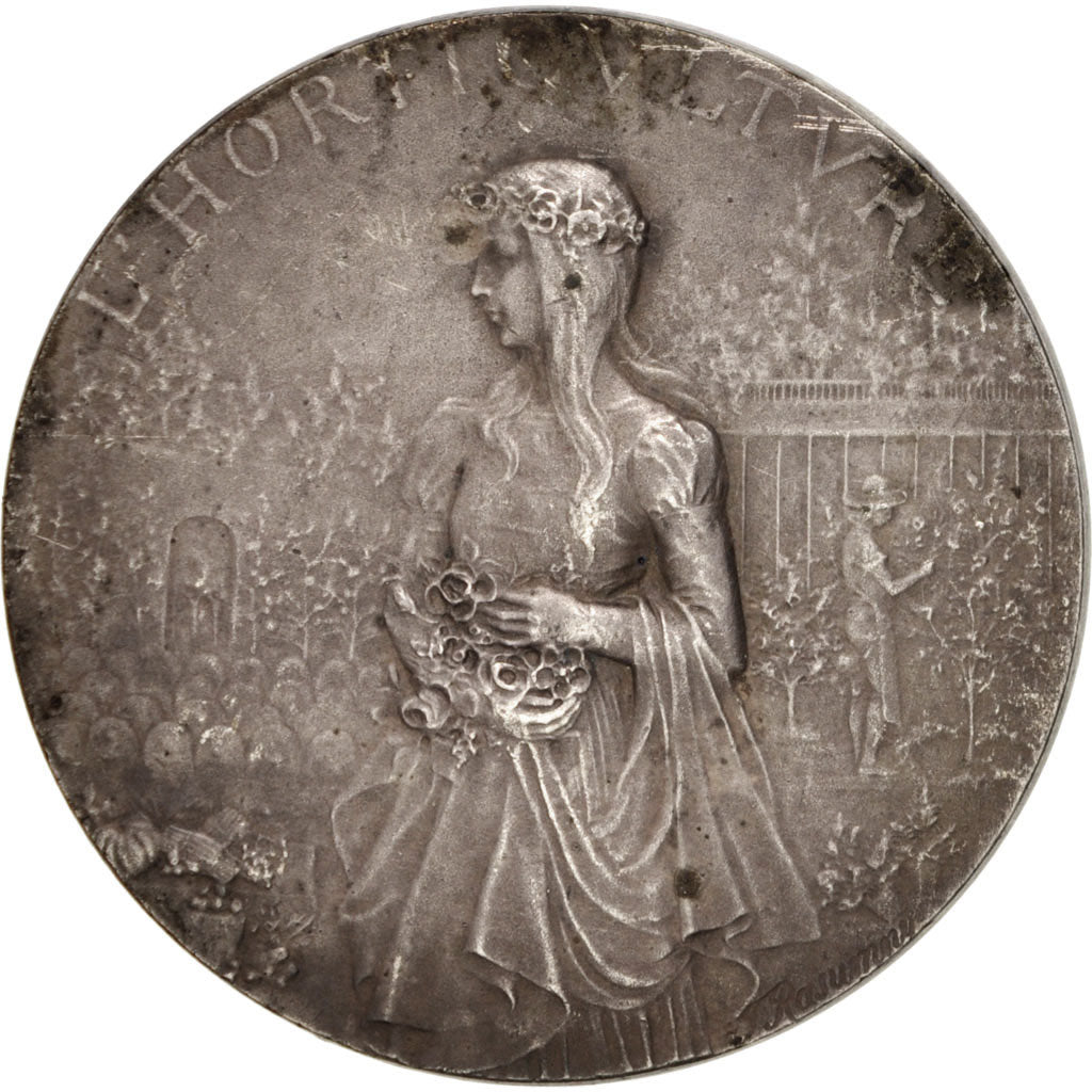 Frankreich, Medal, L'Horticulture, French Third Republic, Flora, Rasumny, SS