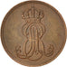 GERMAN STATES, Pfennig, 1849, Hannover, KM #201.1, AU(55-58), Copper, 2.32