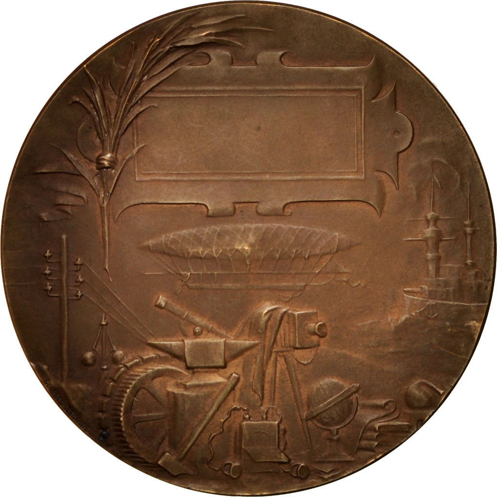 France, Medal, 1900 Paris Worldwide exhibition, French Third Republic, Sciences