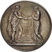 Francia, Medal, Wedding medal, Religions & beliefs, 1873, Montagny, SPL, Arge...