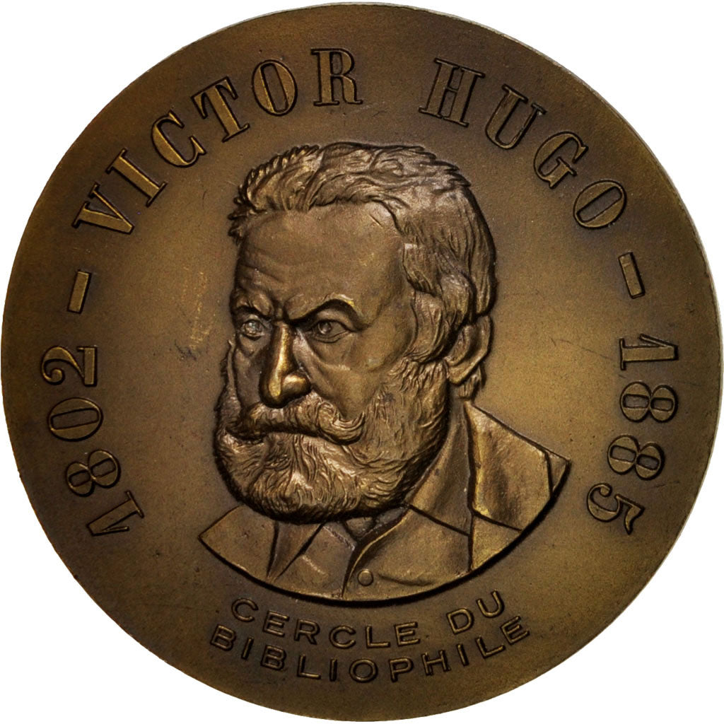France, Medal, Victor Hugo, Arts & Culture, AU(55-58), Bronze