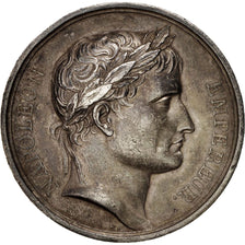 France, Napoléon, KIng of Italy, History, Medal, 1805, TTB+, Andrieu, Argent...