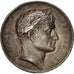 France, Napoléon, KIng of Italy, History, Medal, 1805, TTB+, Andrieu, Argent...