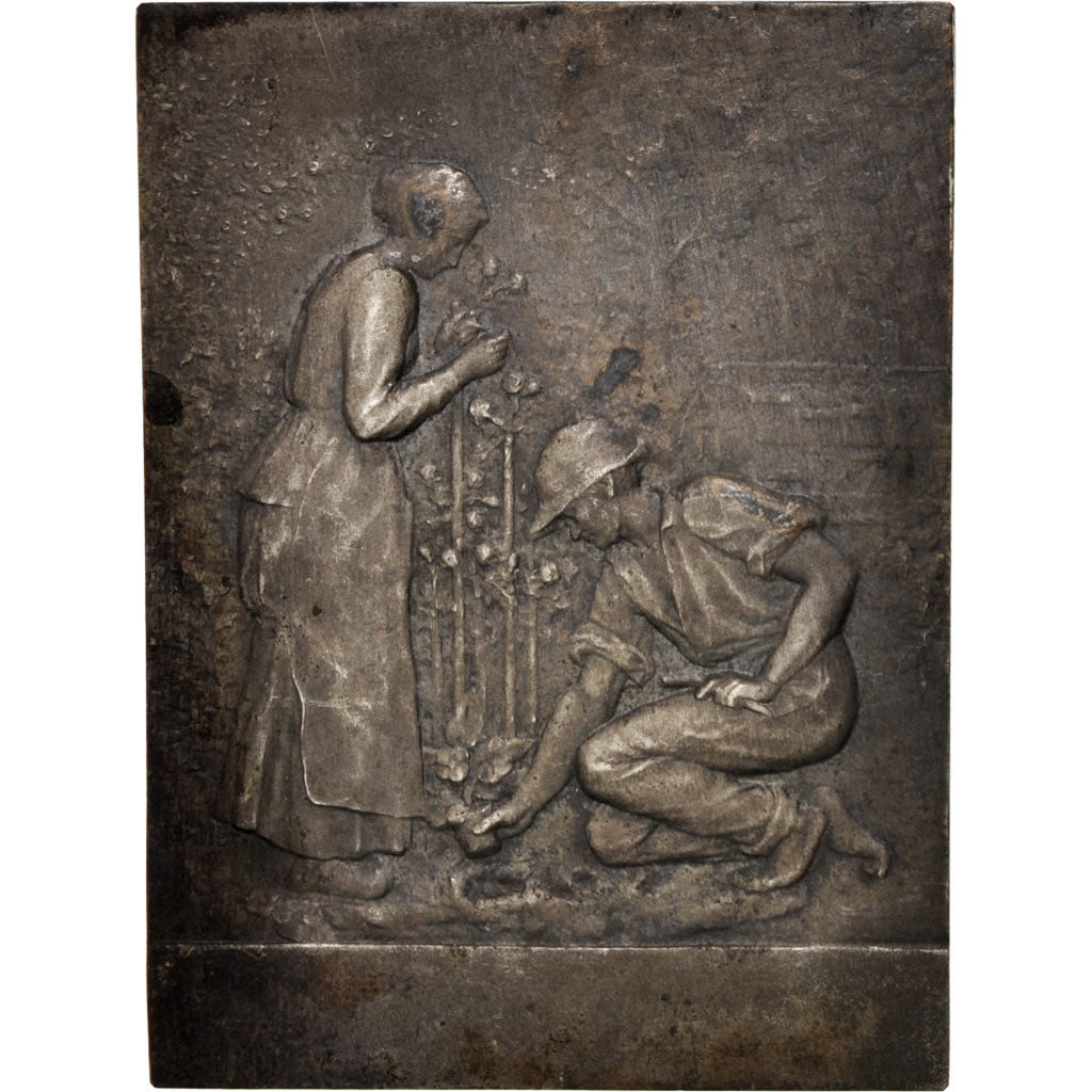 Francia, Medal, Société d'Horticulture, Flora, Pillet, BB, Bronzo