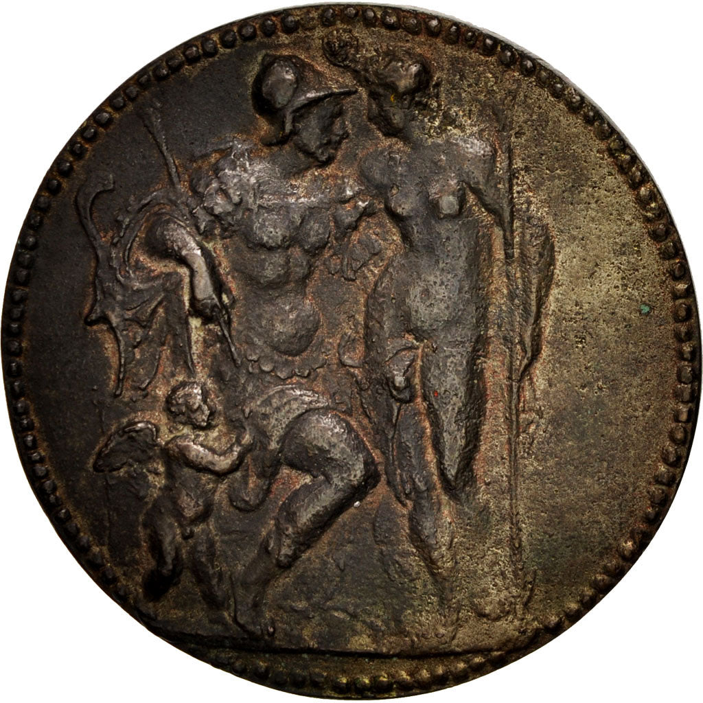 Italia, Medal, Antonio De Ferrariis, Arts & Culture, 16TH CENTURY, BB, Bronzo...