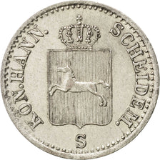 GERMAN STATES, 6 Pfennig, 1844, KM #198.1, AU(55-58), Silver, 1.38