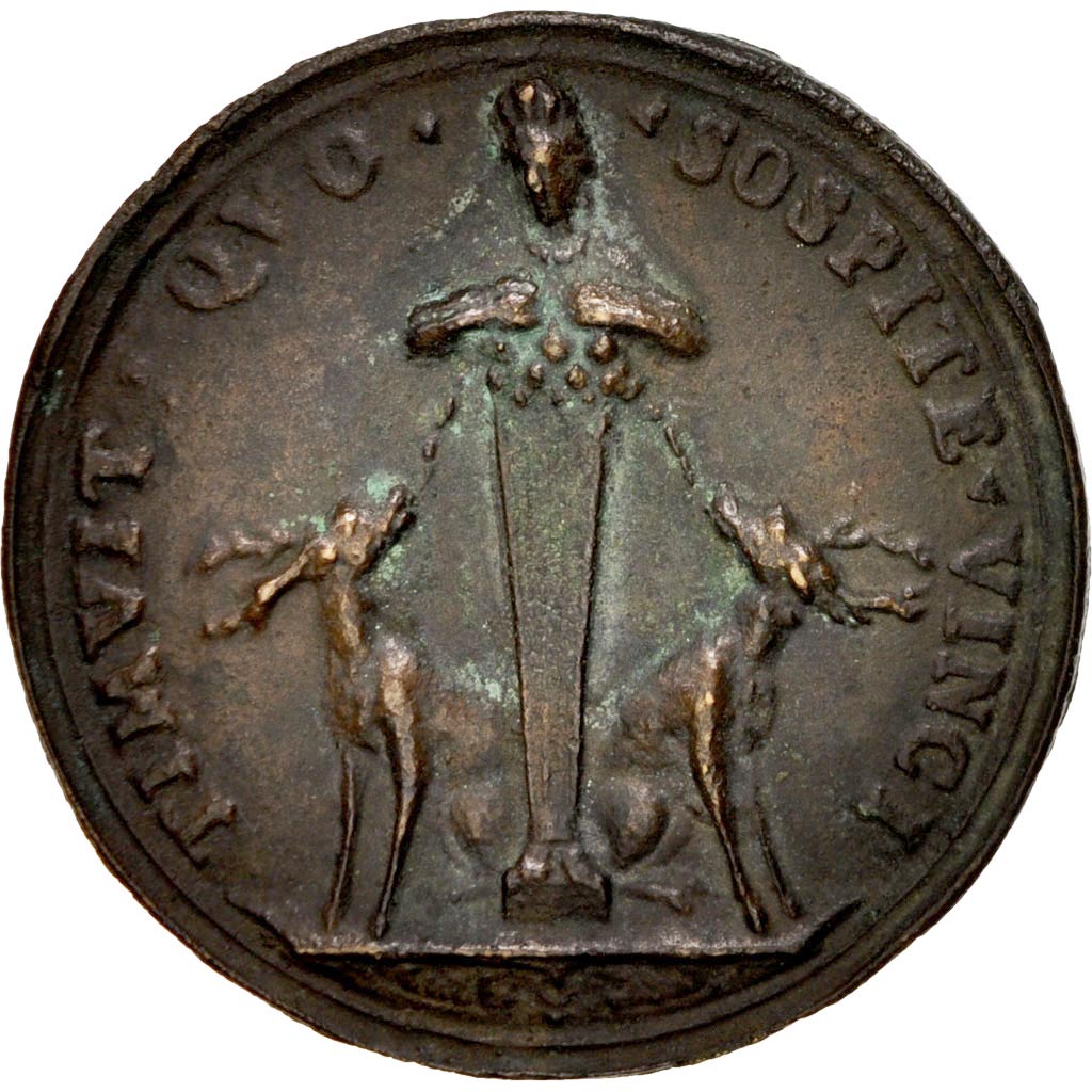Italy, Raffaello Sanzio, Arts & Culture, Medal, XVI century, EF(40-45), Bronze