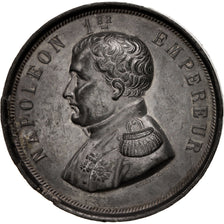 France, Medal, Waterloo, History, 1815, TTB+, Tin