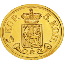 France, Medal, 5 Kop, Finlande, History, MS(60-62), Vermeil