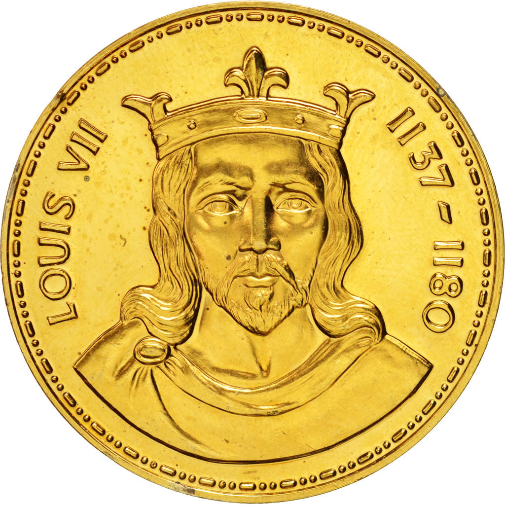 Francia, Medal, Louis VII, History, SPL-, Vermeil
