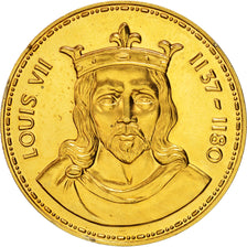 France, Medal, Louis VII, History, SUP, Vermeil