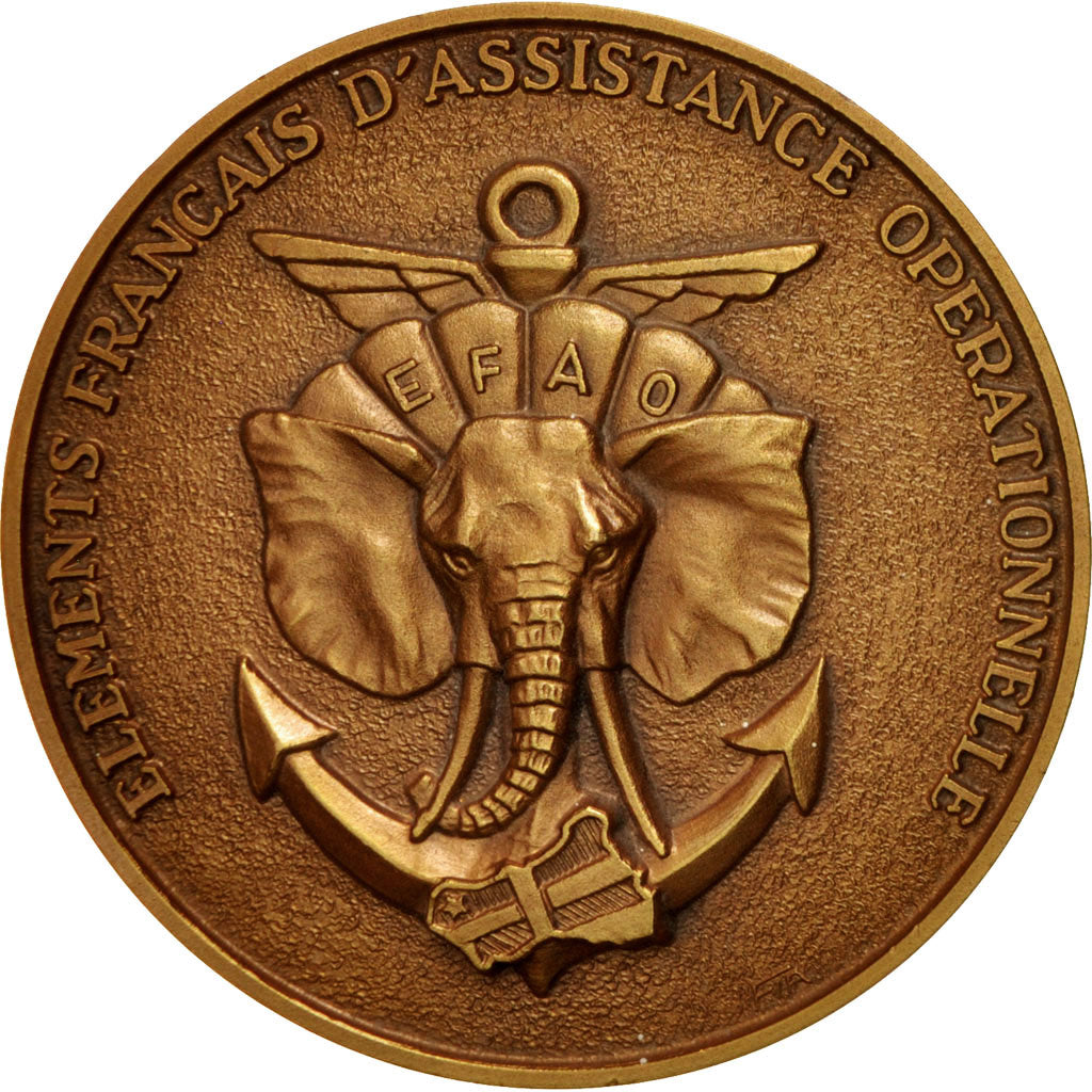 Francja, Medal, Éléments Français d'Assistance Operationelle, Polityka