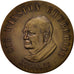 France, Medal, Winston Churchill, History, AU(55-58), Bronze