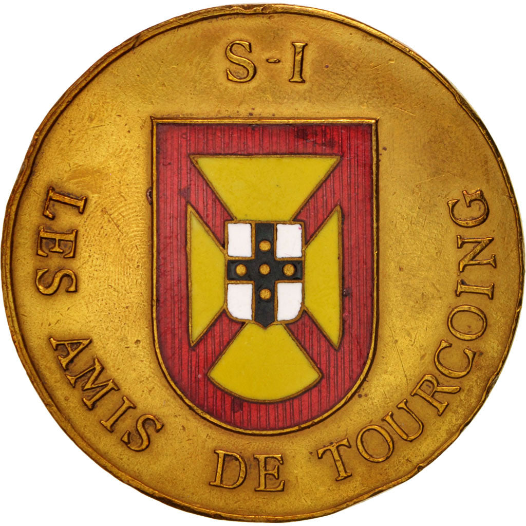 Francia, Medal, Les amis de Tourcoing, Politics, Society, War, BB, Rame