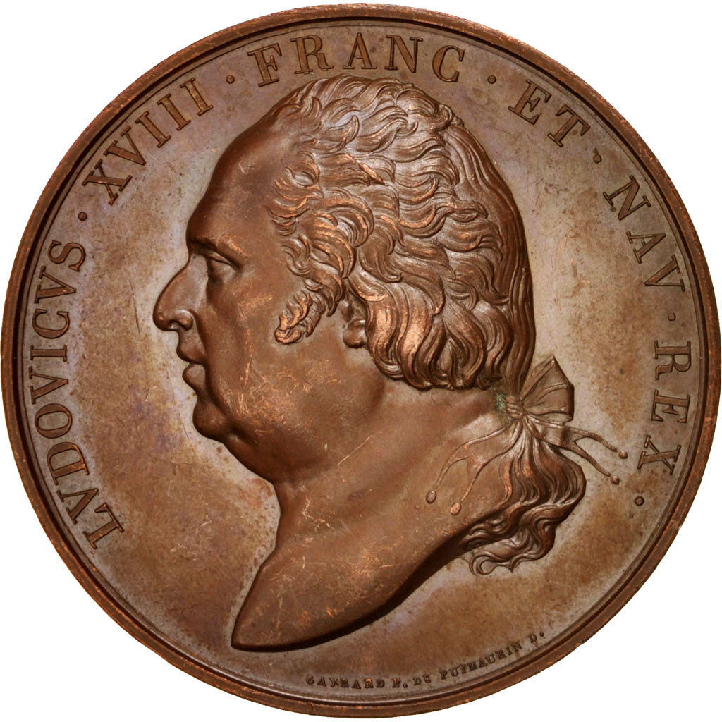 Francia, Medal, Rénovation de la statue de la Place des Victoires à Paris