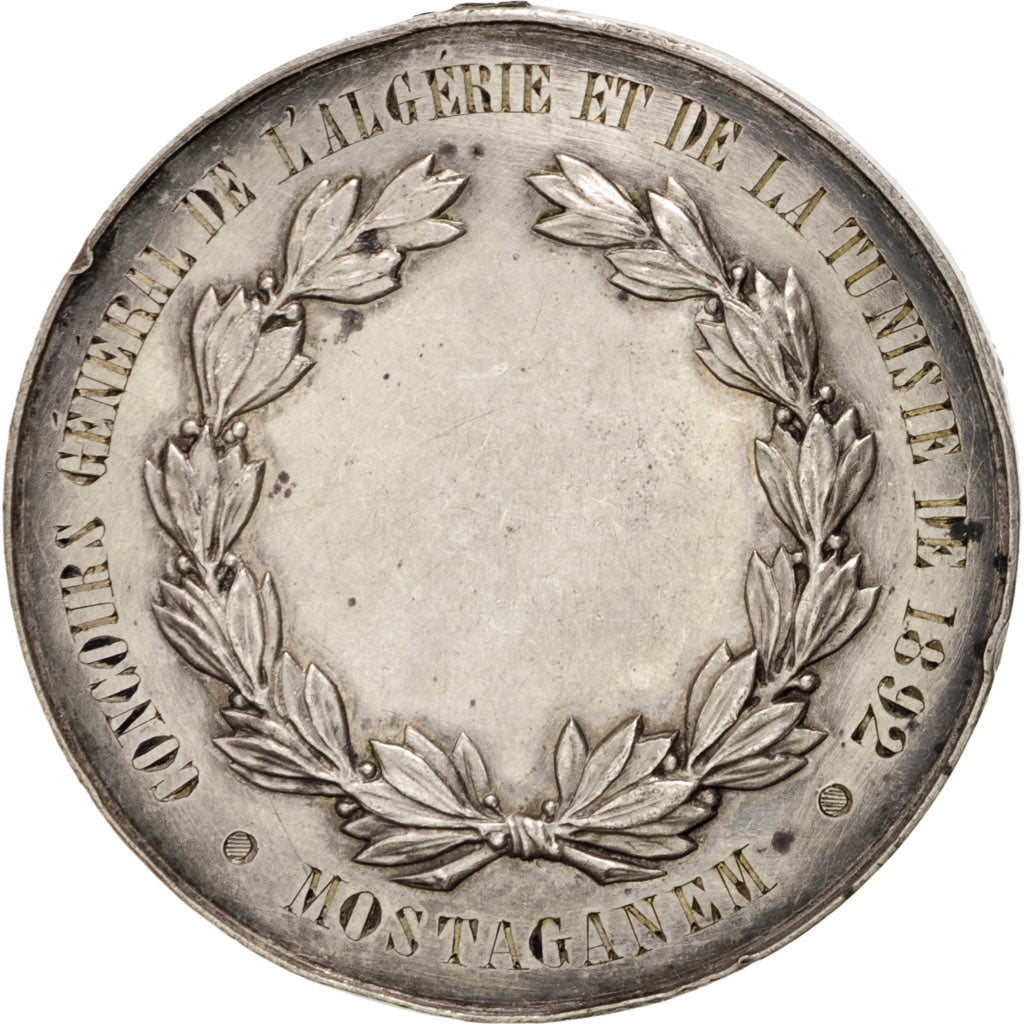 Francia, Medal, Concours général de l'Algérie et de la Tunisie de 1892