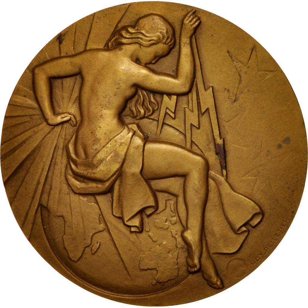 France, Medal, Syndicat Général de la Construction Electrique, Business &