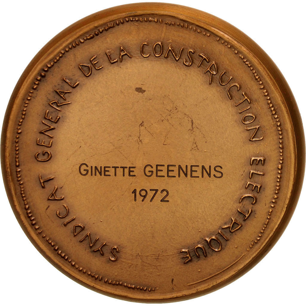 France, Medal, Syndicat Général de la Construction Electrique, Business &