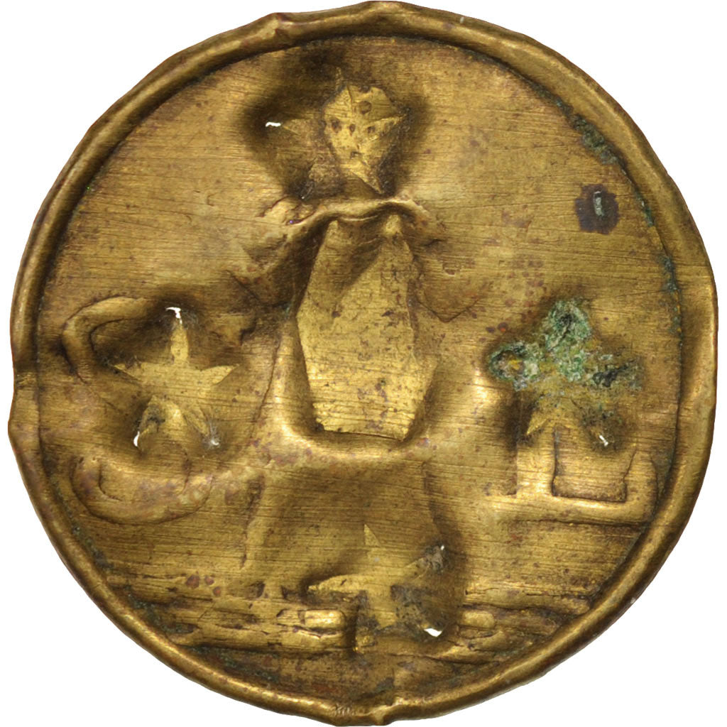 France, Medal, Tourist Token, Méreau, Paroisse Saint-Etienne de Lille, 17TH