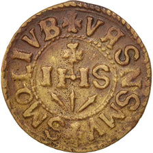 France, Medal, token count, Méreau, Poitiers, Abbaye de Moutierneuf, 18EME