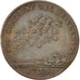 France, Token, Royal, Etats de Bourgogne, 1735, EF(40-45), Copper