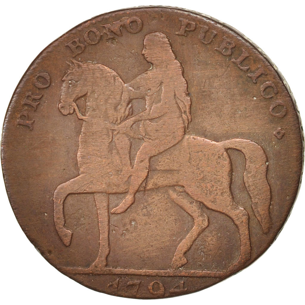 United Kingdom , Great-Britain, Coventry Lady Godiva Halfpenny, Token, 1794