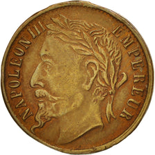 France, Token, Second Empire, Napoléon III, AU(50-53), Brass