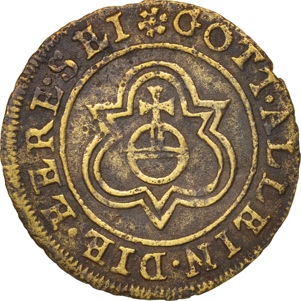 France, Token, token count, VF(30-35), Brass