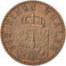 GERMAN STATES, Pfennig, 1860, Berlin, KM #451, AU(55-58), Copper, 17.5, 1.47