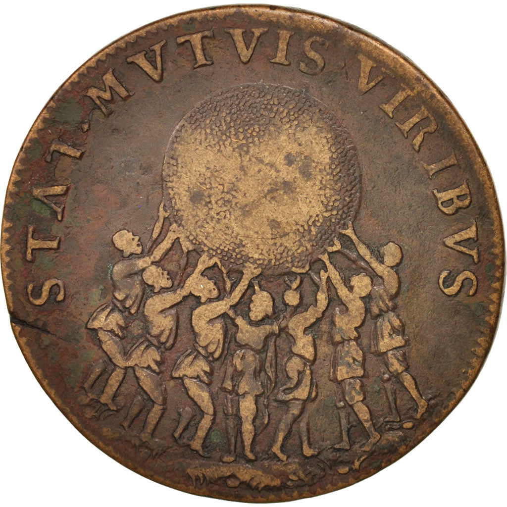 Frankreich, Token, Royal, Corporation des marchands de Paris, SS, Kupfer