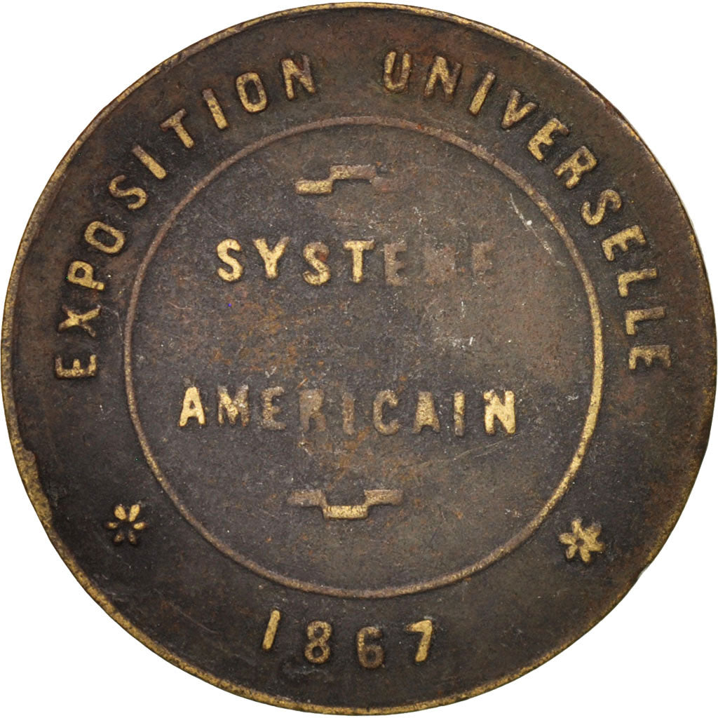 Frankrijk, Token, Instruction and Education, Hygiène et propreté, 1867, ZF