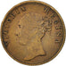 United Kingdom , Great-Britain, Queen Victoria, Token, AU(50-53), Brass, 18