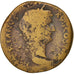 Hadrian, Sestertius, Roma, F(12-15), Copper