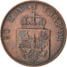 Stati tedeschi, PRUSSIA, Wilhelm I, 4 Pfennig, 1868, Cleves, SPL-, Rame, KM:483