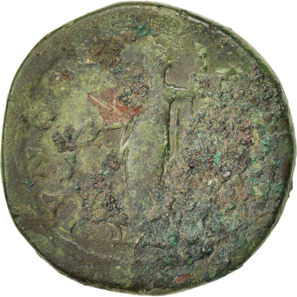 Coin, Faustina II, As, Roma, VF(20-25), Copper, RIC:1652