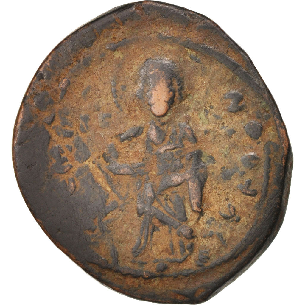 Constantine X, Follis, 1059,  Constantinople, VF(30-35), Copper, BMC:18