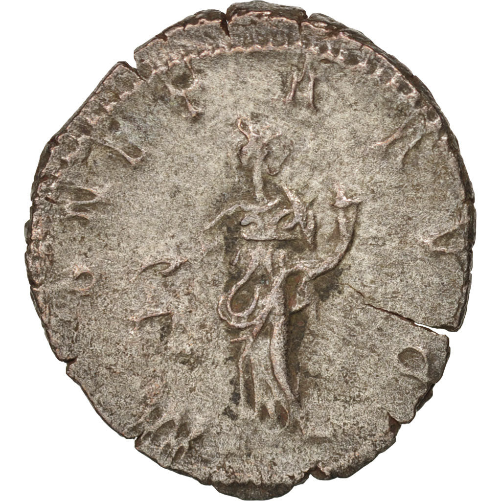 Moneda, Postumus, Antoninianus, 263, Roma, MBC, Vellón, RIC:75