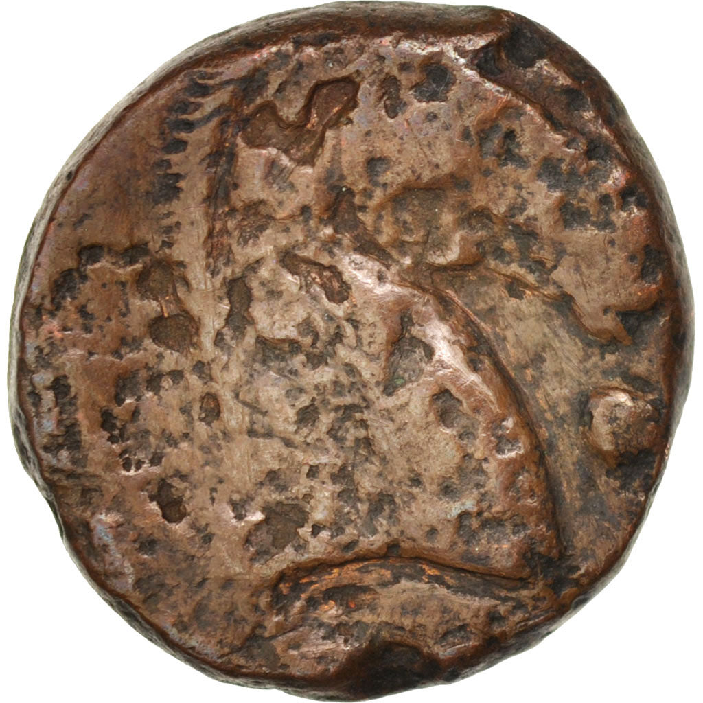 Carthage, Zeugitane, Shekel, 330 AV JC, Carthage, VF(20-25), Bronze, SNG Cop:162
